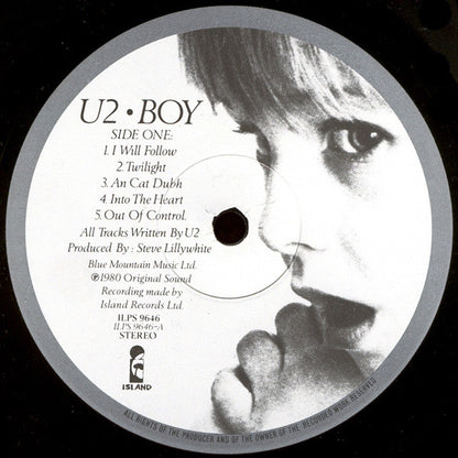 U2. Boy VG+VG