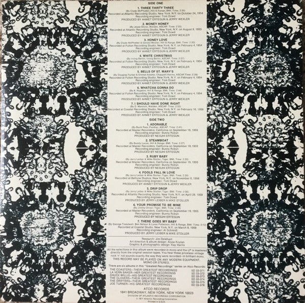 The Drifters. Their Greatest Recordings (  Repress, Mono, PR ) VG+G+