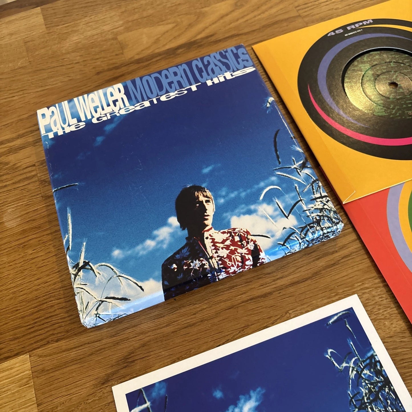 Paul Weller. Modern Classics - The Greatest Hits  4 x Vinyl, 7", 45 RPM, Compilation Box Set, Numbered NM NM
