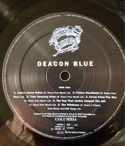 Deacon Blue. Fellow Hoodlums VG+VG