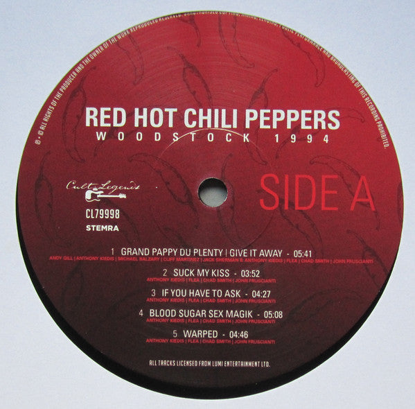 Red Hot Chili Peppers. Best Of Woodstock 1994 ( 180g )
