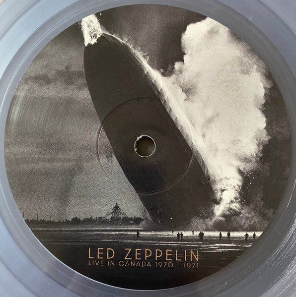 Led Zeppelin.  Live In Canada 1970-1971 ( Double Clear Vinyl ) Release Date 25th September