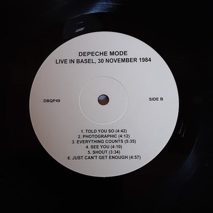 Depeche Mode. Live In Basel (30 November 1984) - Ad-Astra Records