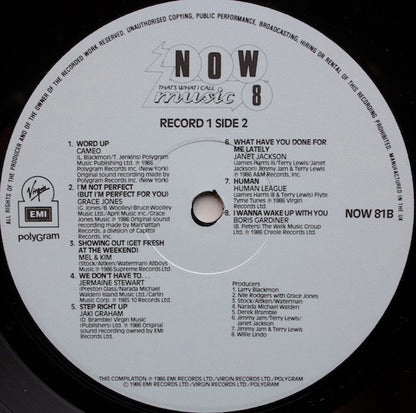 Various. Now That's What I Call Music 8  ( Double ) VG+VG