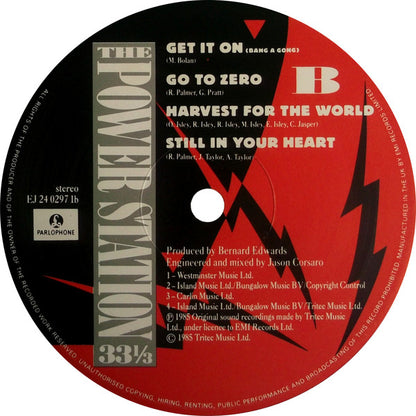 The Power Station. The Power Station 33⅓ VG+VG