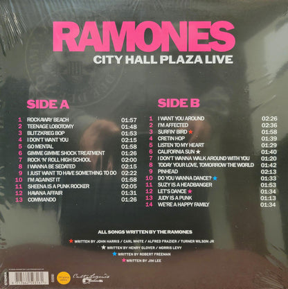 Ramones. City Hall Plaza Live at Civic Center Plaza, San Francisco, CA, USA June 6 1979
