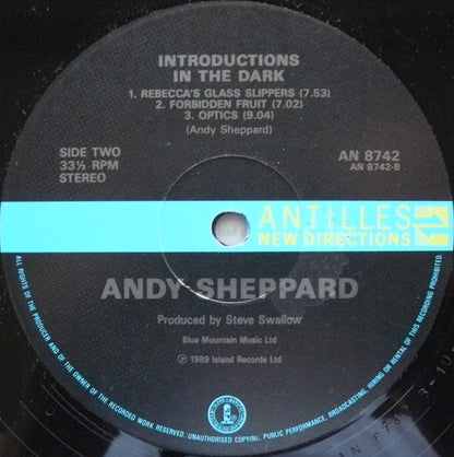 Andy Sheppard. Introductions In The Dark VG+VG