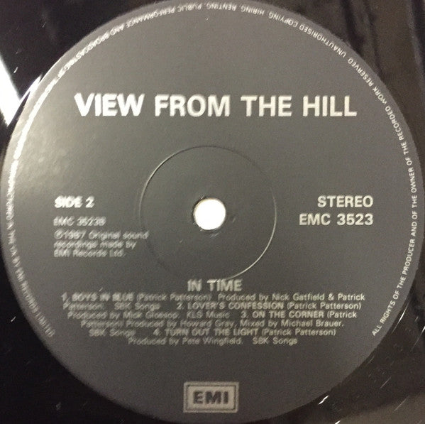 View From The Hill. In Time VG+VG