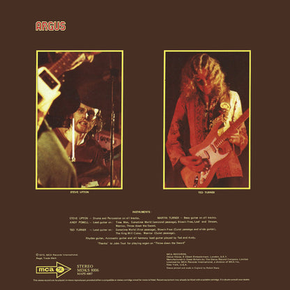 Wishbone Ash. Argus ( U.K. 1st Issue Gatefold ) VG+VG
