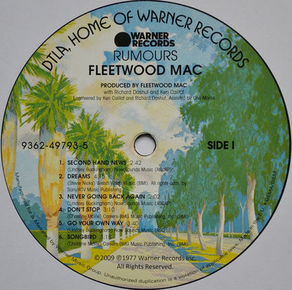 Fleetwood Mac. Rumours ( Re Issue Re Press ) VG+VG+