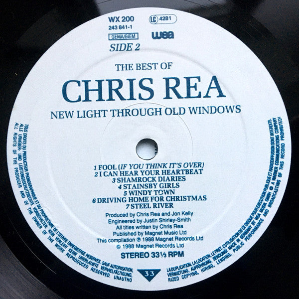 Chris Rea. The Best Of VG+VG - Ad-Astra Records
