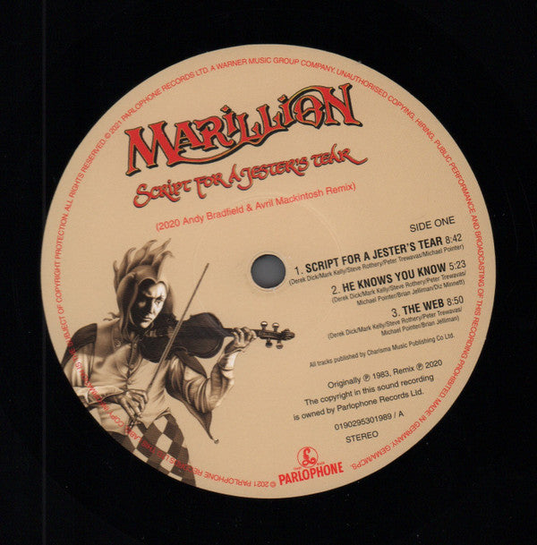 Marillion. Script for a Jester's Tear (2020 Stereo Remix)