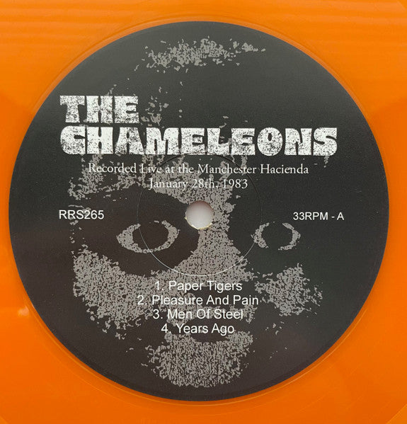 The Chameleons. Recorded Live at the Manchester Hacienda, January 28th 1983 Orange Vinyl