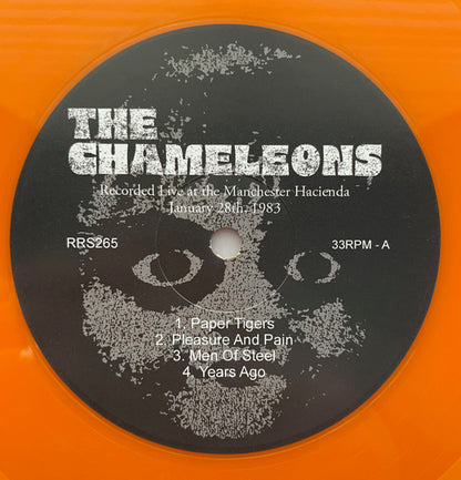 The Chameleons. Recorded Live at the Manchester Hacienda, January 28th 1983 Orange Vinyl