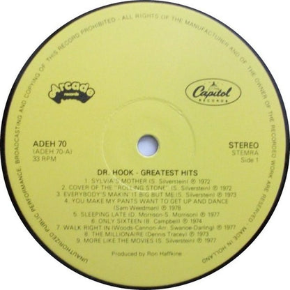 Dr. Hook. Greatest Hits VG+VG