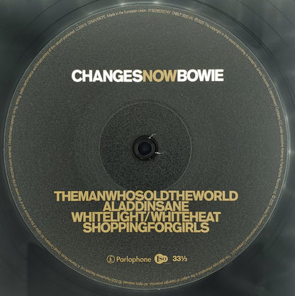 David Bowie. Changesnowbowie Record Store Day 2020 Limited Edition