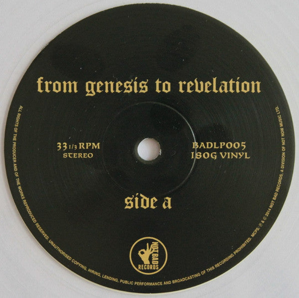 Genesis. From Genesis To Revelation ( Clear 180g )