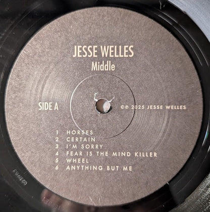 Jesse Welles. Middle ( Gatefold )