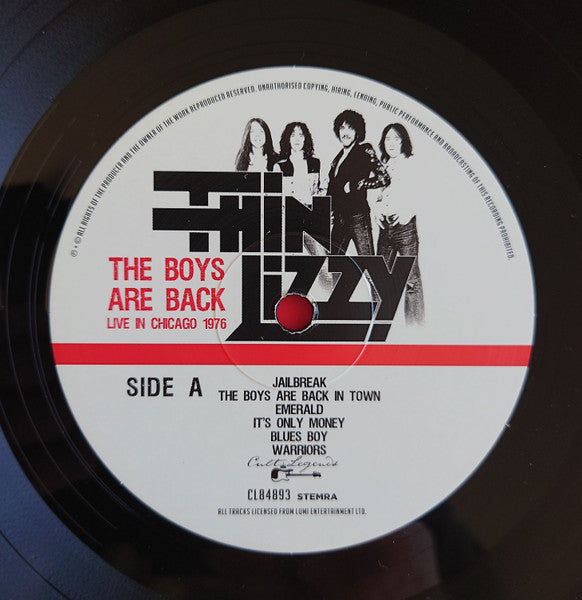 Thin Lizzy. The Boys Are Back (Live In Chicago 1976) Release Date 24th July