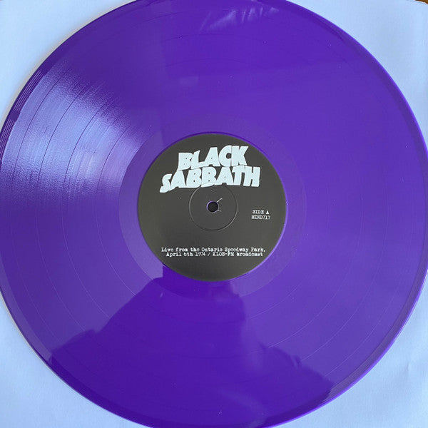 Black Sabbath. Live At Ontario Motor Speedway 1974 ( Purple Vinyl ) - Ad-Astra Records