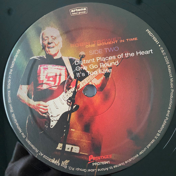 Robin Trower. One Moment In Time ( Double )  Live In The USA VG+VG+
