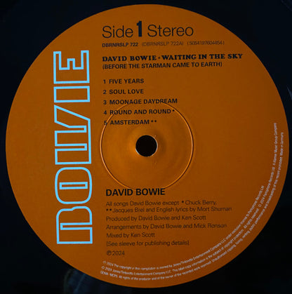 David Bowie. Waiting In The Sky (Before The Starman Came To Earth) Record Store Day, Limited Edition, Stereo, Half Speed Master