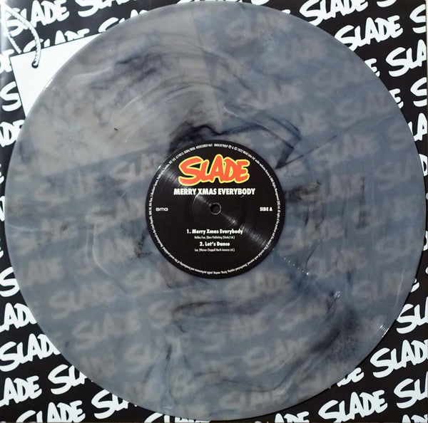 Slade. Merry Xmas Everybody Vinyl, 12", 45 RPM, Single, Snowflake Marble
