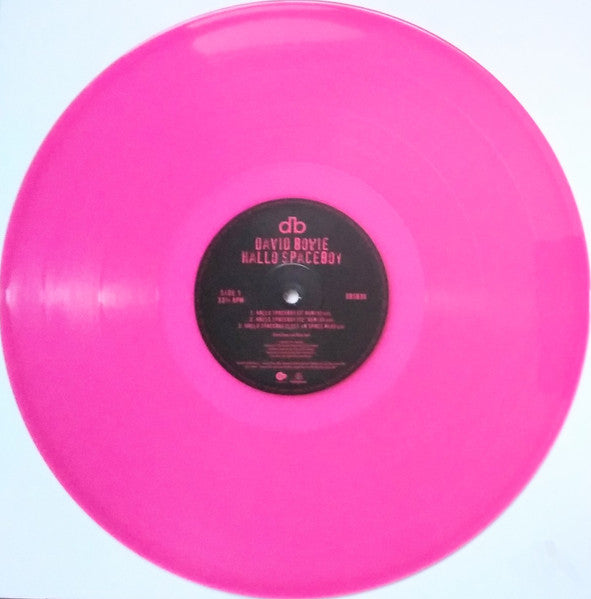 David Bowie. Hallo Spaceboy ( 12", 33 ⅓ RPM, EP, Record Store Day, Limited Edition, Reissue, Neon Pink, 30th Anniversary ) - Ad-Astra Records