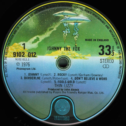 Thin Lizzy. Johnny The Fox VG VG