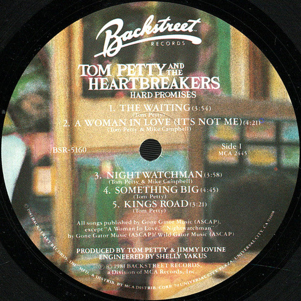 Tom Petty And The Heartbreakers. Hard Promises ( Ex Library ) VG+VG