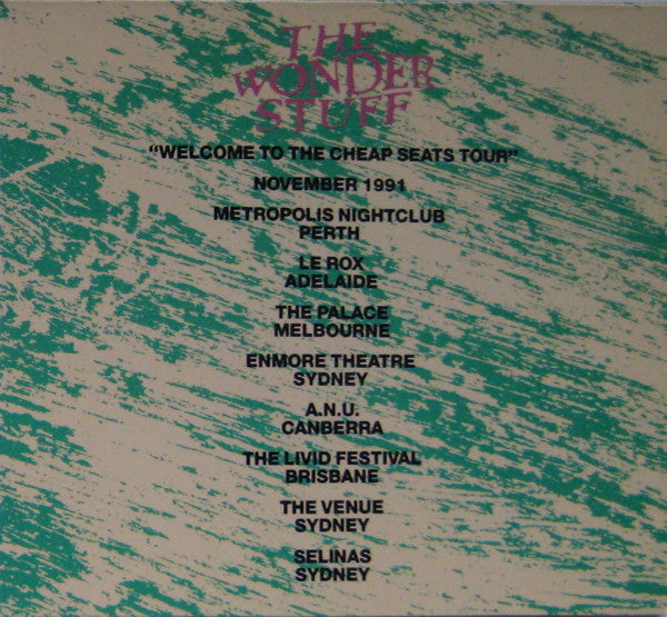 CD The Wonder Stuff. Caught In My Shadow: Australian Tour Souvenir E.P. VG+VG