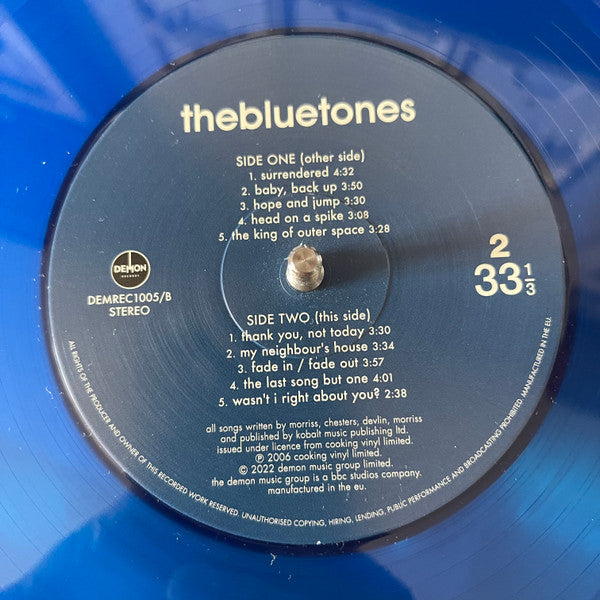 The Bluetones. The Bluetones ( Re Issue Blue Vinyl )