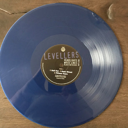 Levellers. Best Live - Headlights, Whitelines, Black Tar Rivers ( Double Limited Edition, Blue Vinyl )
