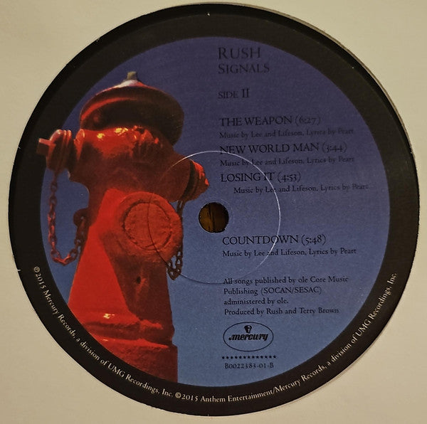 Rush. Signals ( Reissue, Remastered, 180 Gram )