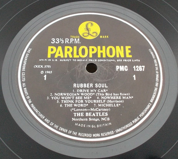 The Beatles. Rubber Soul (  Repress, Mono, Ernest J. Day print ) VG+G+