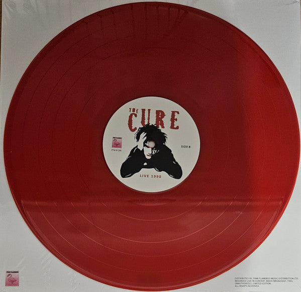 The Cure.  Live 1990 ( Red Vinyl ) - Ad-Astra Records