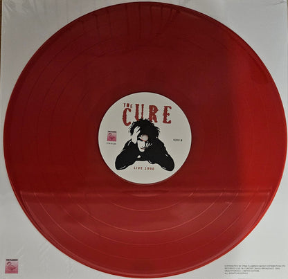 The Cure.  Live 1990 ( Red Vinyl ) - Ad-Astra Records