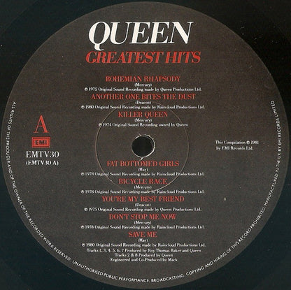 Queen. Greatest Hits VG VG