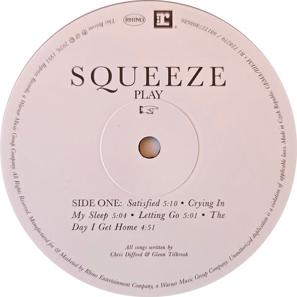 Squeeze. Play ( 2 x Vinyl, LP, Album, Reissue, Remastered, Stereo, Expanded, 140g )