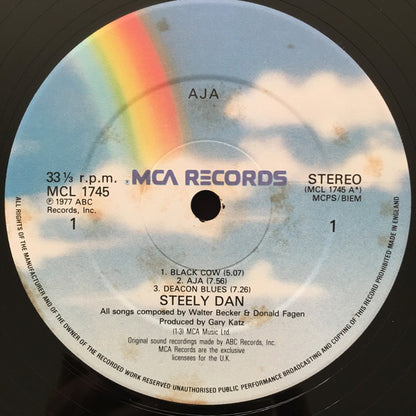 Steely Dan. Aja (  Reissue, Single-slip ) VG+VG