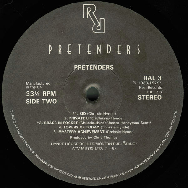 Pretenders. Pretenders VG+VG