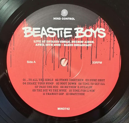 Beastie Boys. Live At Estadio Obras, Buenos Aires, April 15th 1995 - Radio Broadcast