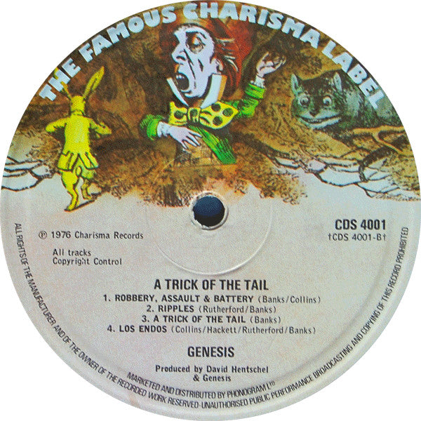 Genesis. A Trick Of The Tail ( Textured Gatefold ) VG+VG