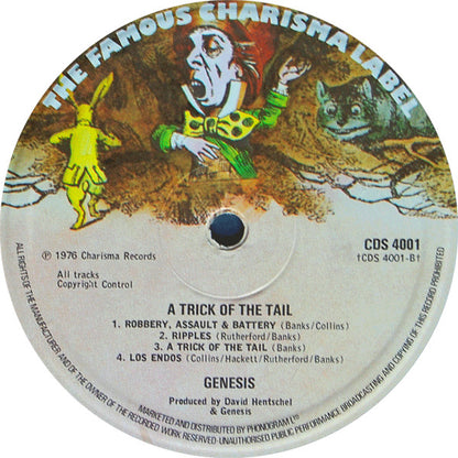 Genesis. A Trick Of The Tail ( Textured Gatefold ) VG+VG