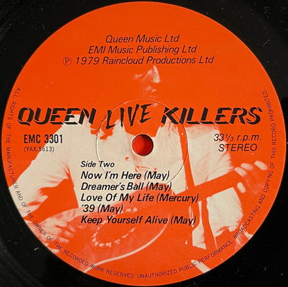 Queen. Live Killers ( Gatefold Double ) VG+VG - Ad-Astra Records