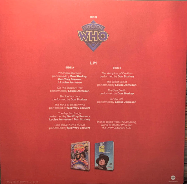 Doctor Who. The Amazing World Of Doctor Who ( Record Store Day, Red & Orange ) - Ad-Astra Records