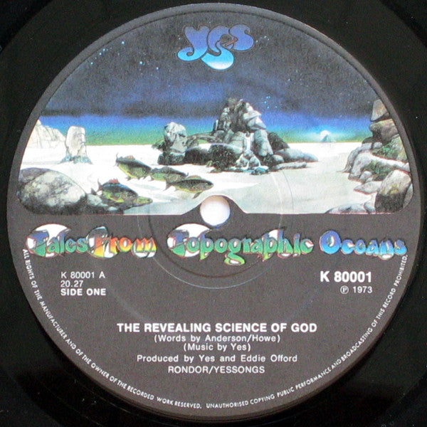 Yes. Tales From Topographic Oceans ( Double ) VG+VG