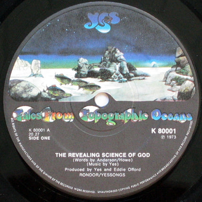 Yes. Tales From Topographic Oceans ( Double ) VG+VG