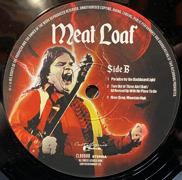 Meat Loaf. Bat On The Road 1977 ( 180g )