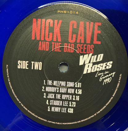 Nick Cave & The Bad Seeds. Wild Roses ( Live In Germany 1990 Blue Vinyl )